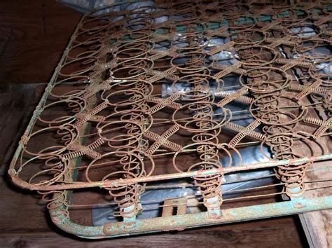 repurpose box spring metal|uses for old mattress springs.